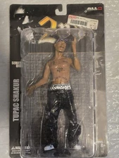 TUPAC SHAKUR ACTION FIGURE DOLL,  RARE 2001 ALL ENTERTAINMENT 2PAC SERIES 1