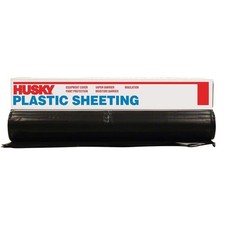 12 Ft. X 100 Ft. Black 4 Mil Plastic Sheeting-CF0412B