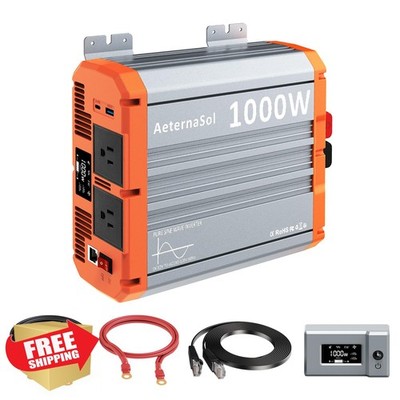 AeternaSol 1000W Pure Sine Wave Inverter