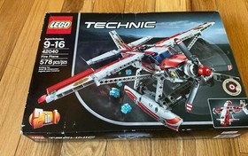 LEGO Technic 42040 Fire Plane  Box # 578 pcs Retired READ