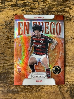 2025 Panini Club World Cup Prizm - Pedro El Fuego Rookie Silver Flamengo