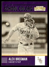 2015 Panini Contenders Old School Colors Alex Bregman Rookie Houston Astros #35
