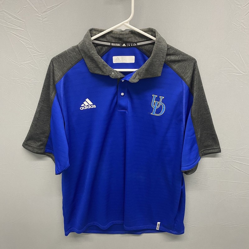 Men’s Adidas Climate Control University Of Delaware Golf Polo Size XL