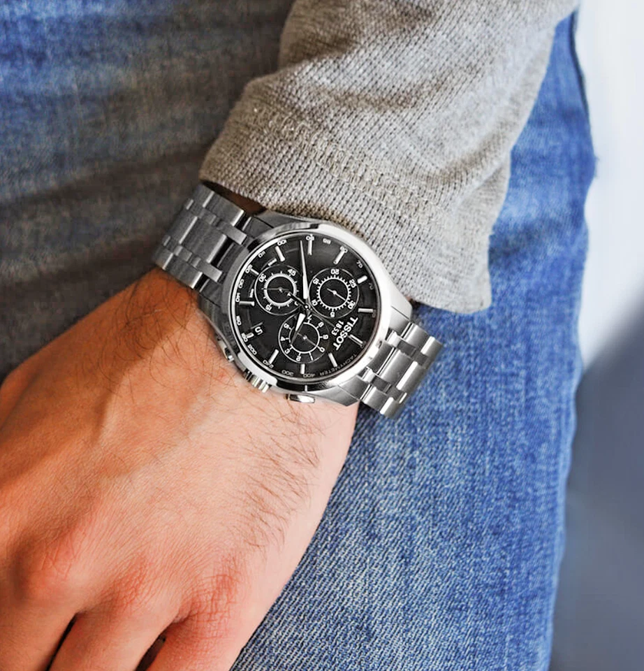 Tissot Couturier Men's Black Watch - T035.617.11.051.00 - Image 3 of 4