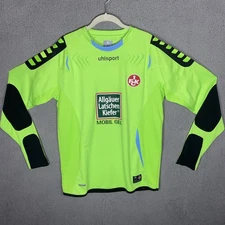 Uhlsport Men’s Sz XL FC Kaiserslautern  Football/Soccer Goalie Jersey Neon Yello