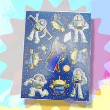 TOY STORY Hallmark STICKERS VINTAGE WOODY BUZZ SHEET DISNEY PIXAR