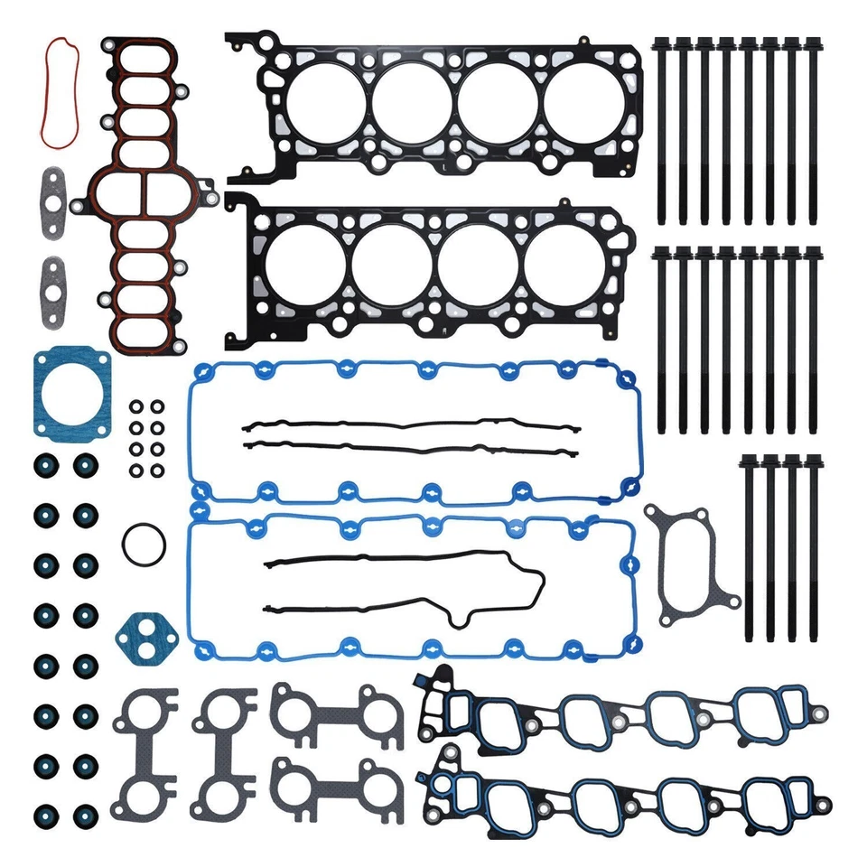 Juego de juntas de cabeza Bophxb para Ford F150 F350 Expedition Excursion E150 2000-04 5,4 L Foto 2 de 4