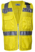 Vizable Hi-Vis Deluxe Mesh Safety Vest Class 2