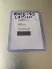 Caitlin Clark 2025 Panini Wnba Prizm Signatures Mojo Auto/25!