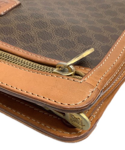 CELINE Kopertówka Druga torba Brązowa Wzór Makadam z Japonii - Zdjęcie 19 z 24