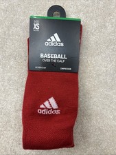 Adidas Youth Baseball Over the Calf AreoReady Compression Socks Extra Small R1