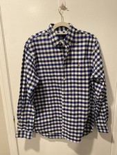 Ralph Lauren Blue Striped Long Sleeve Oxford Shirt