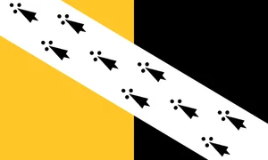 Norfolk Flag Self Adhesive Vinyl Sticker