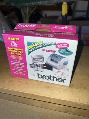Brother Backster LF-A05RP Multi Finisher Cartridge Adhesive 5'' Width New