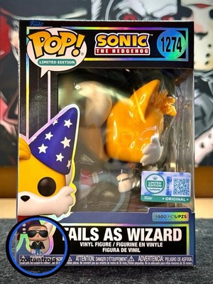 Funko Pop Sonic Hedgehog - Tails As Wizard Supreme 9500pcs Limited Edition #1274