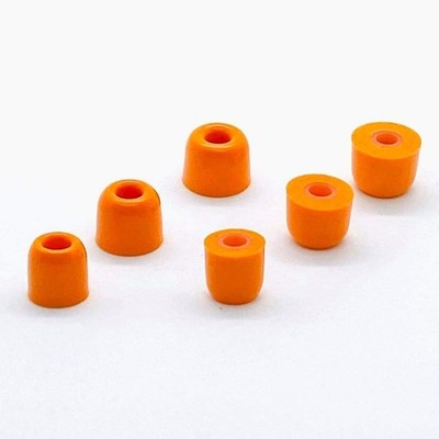 SYMBIO F Memory Foam Ear Tips for In-Ear Earphones Earbuds Headphones - 6 Pieces