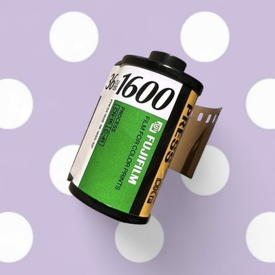 Fujifilm Fujicolor Press ISO 1600 Speed 36 Exp 35mm Single Film Roll Expired NOS