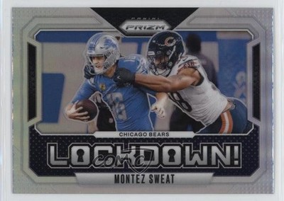 2024 Panini Prizm Lockdown! Silver Prizm Montez Sweat #18 3s8