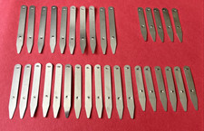 33 Stainless Steel Collar Stays in Jewelry Container, 2", 2.5", 3".