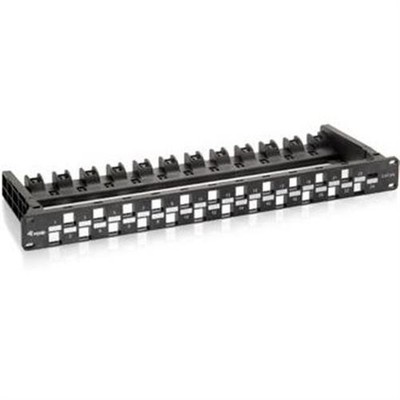 equip 24 Port Keystone Cat.6A Ungeschirmtes Patch Panel