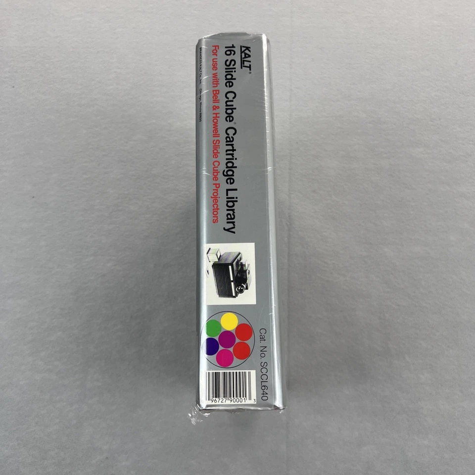 KALT 16 Slide Cube Cartridge Library For Bell & Howell Projectors For 640 Slides - Image 2 of 4
