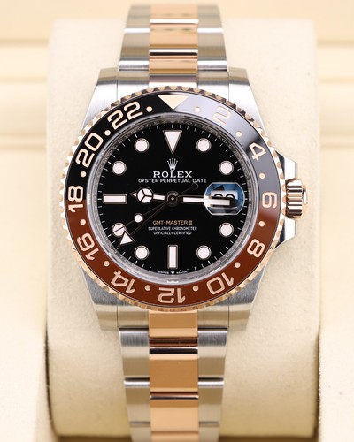 Rolex GMT-Master II Rootbeer Two Tone Rose Gold 126711CHNR