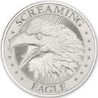 1 oz Screaming Eagle Silver Round - High Relief