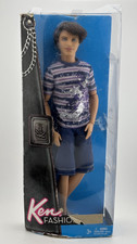 Barbie Ken Fashionistas Ryan bambola 2011 Mattel capelli castani radicati SCATOLA DANNEGGIATA