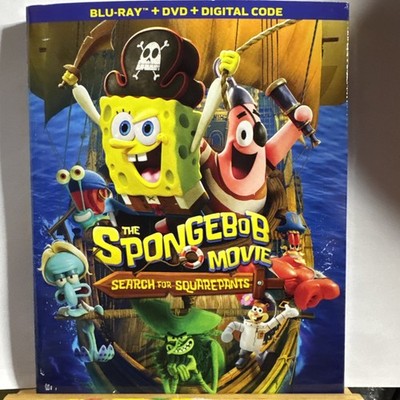 The SpongeBob Movie Search for SquarePants (Blu-ray, DVD & Digital