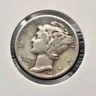 1945-P Mercury Dime 90% Silver US Mint Philadelphia