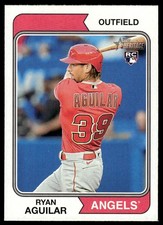2023 Topps Heritage Ryan Aguilar Rookie Los Angeles Angels #309