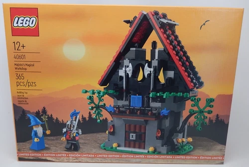 Lego 40601 Majisto's Magical Workshop Castle Dragon Nights NIB 100% Complete