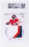 2021 Panini Flawless #RP29 Kyle Trask 14/20 Rookie Patches Silver BGS 8.5