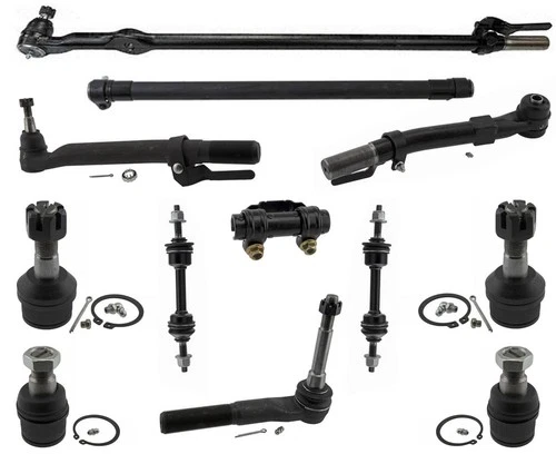 For Ford F250 Super Duty 4 Wheel Drive 2017-2022 Outer Tie Rod Ends Drag Link