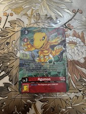Agumon EX9-007 * Alt Art Release Winner Promo Versus Monsters Digimon TCG Sealed