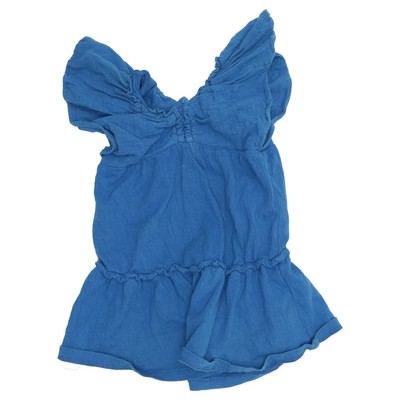 Zara, Kleid, Größe: 86, Blau, Baumwolle, Mädchen #Kg9