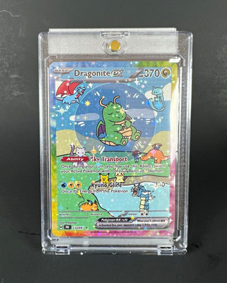 Dragonite ex Ultra Rare Full Fan Art Holo Limited
