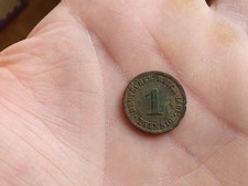 1 Pfennig Kaiserreich 1891 D