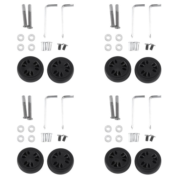 4Satz 50 X 15 Mm ErsatzräDer FüR GepäCk, VerschleißFeste Pu-Rollen, Ersatzr3049-image