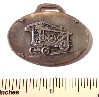 RARE Antique Watch Fob Keystone Drilling Co. Beaver Falls Pa