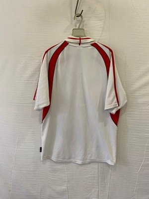 Vtg AC Milan Away Jersey 2002-2003 Adidas Opel White Soccer Shirt