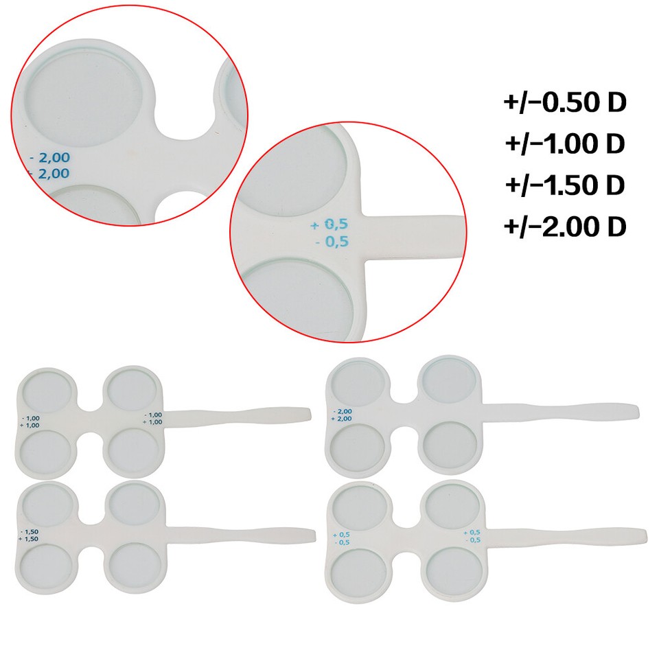 Confirmation Flippers Plastic Optical Flipper For Lens Confirmation