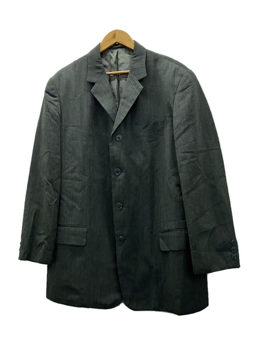 YOHJI YAMAMOTO Tailored Jacket 4 Wool Gray Stripe ME-J05-106 Used 