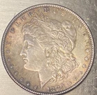 1889 P Morgan Dollar $1 US Silver Coin 1889-P BU  Brilliant Uncirculated