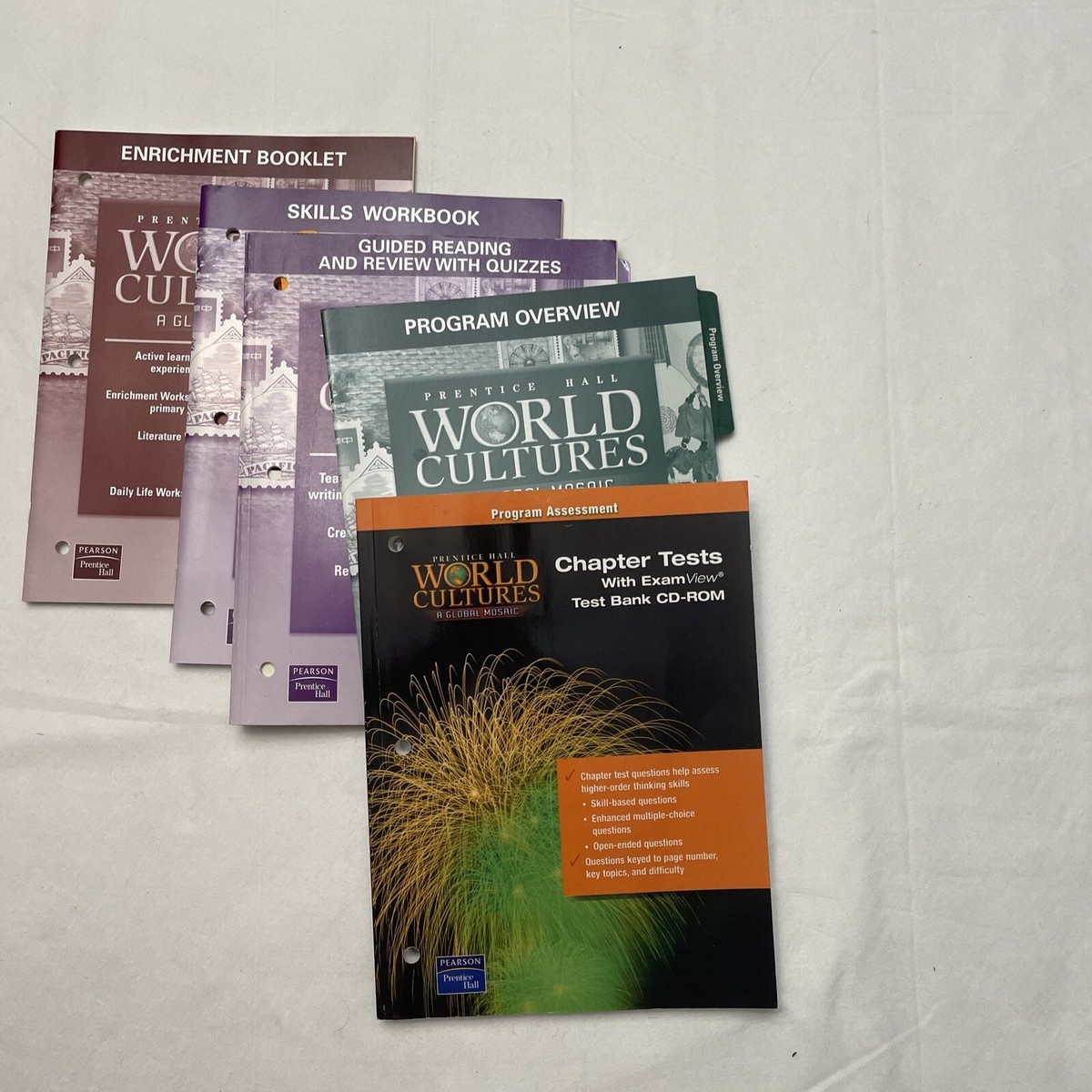 Teachers Binder Set World Cultures A Global Mosaic 9780130369000| eBay