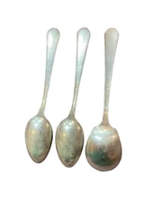 3 Wm Rogers Mfg Co. Spoons -Rare pattern, GUC