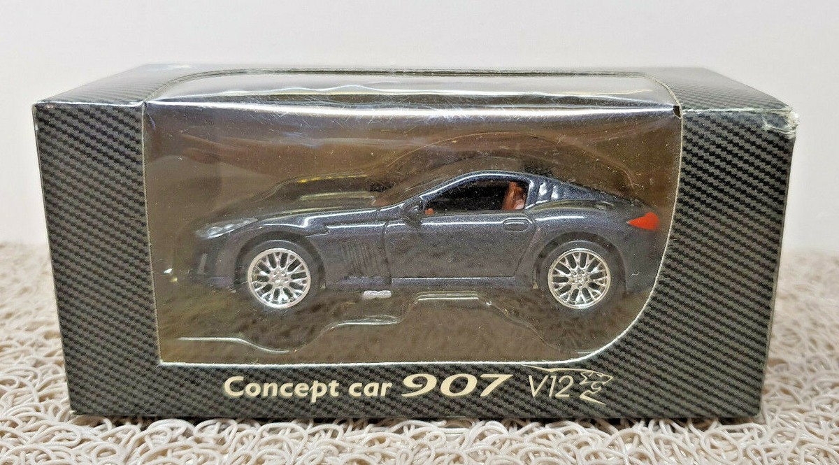 Voiture Miniature Peugeot 907 Concept 1/43 Norev - Neuf En Boîte Vitrine (vitrine Rayée)