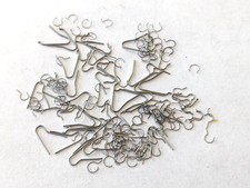 Vintage Asst of yoke  click springs for watch repair Swiss made x 172 pieces