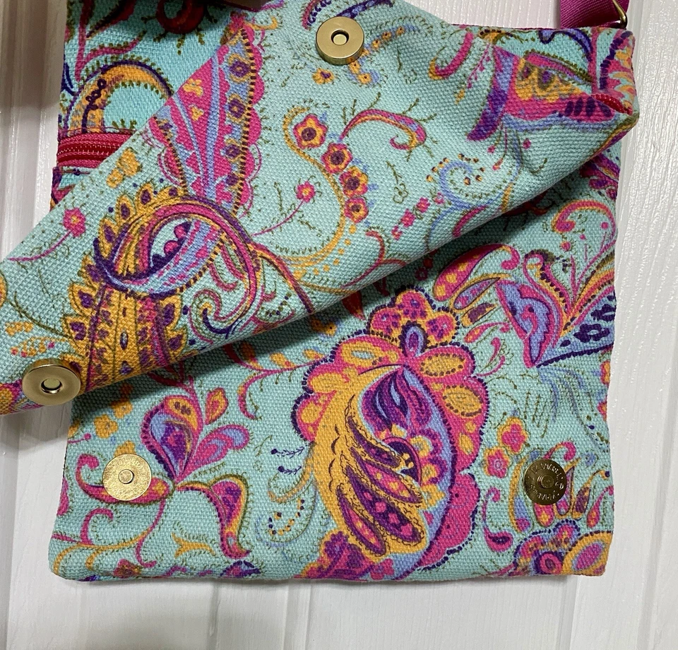 Bandolera Bolso de Viaje con Cremallera Pequeño Múltiple Bolsa Invisible Peso Ligero Foto 4 de 4