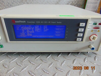 QUADTECH GUARDIAN 1030 AC/DC/IR HIPOT TESTER